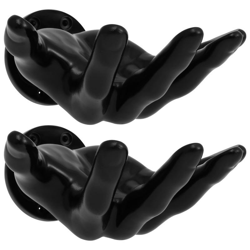 1pc/2pcs Hand-Shaped Wall Hooks – Modern Home Storage & Organization, Easy-to-Install, Multi-Use Hanger for Balls, Clothes, and More, Utility Hooks, Wall Mounted Hook