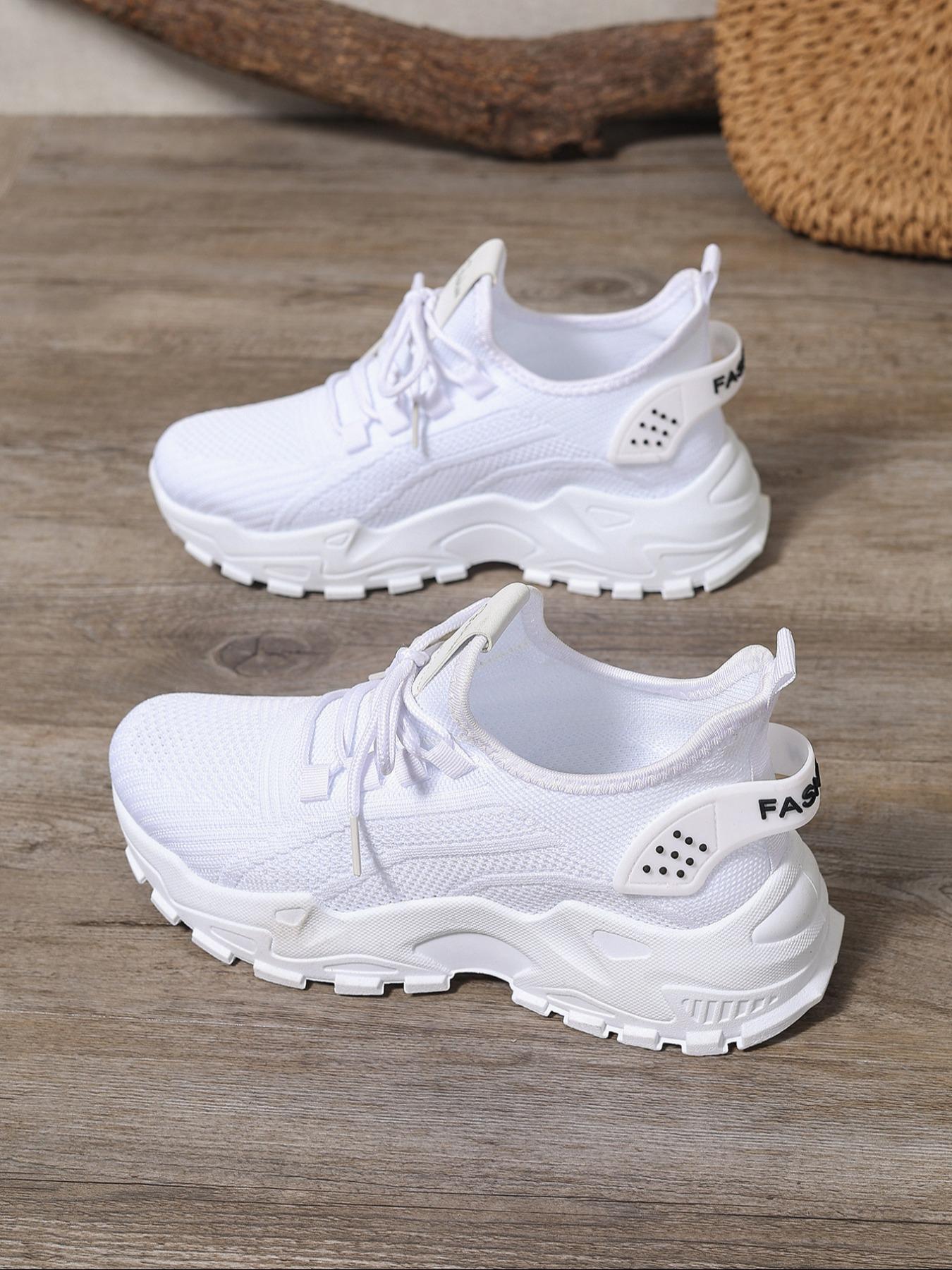 Women's Casual Low-Top Walking Shoes, Textile Upper, PVC Sole, Round Toe Design, All Season Comfortable Footwear, Lightweight Breathable Shoes