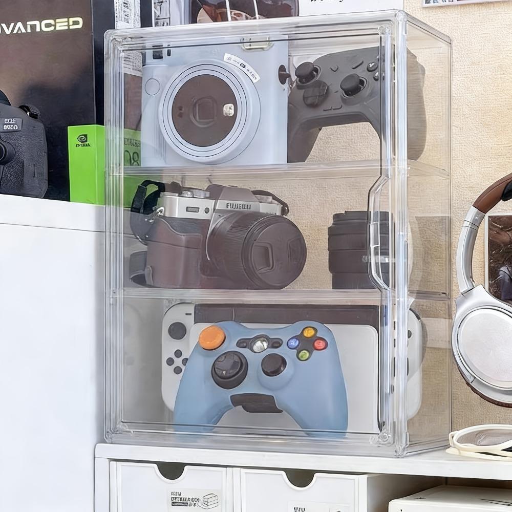 Acrylic storage and display box, suitable for blind box figures, cosmetics, cups and wine utensils —— can be wall-mounted