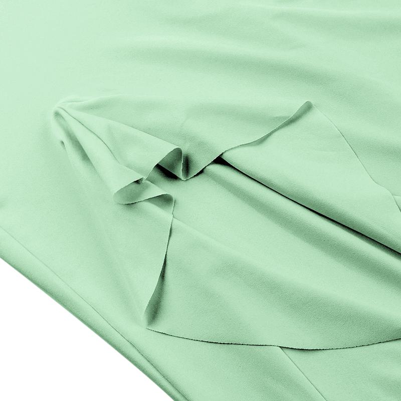 JY24071SKO-Women's Summer Sheer Beach Cover Up Dress Elegant Sleeveless V-Neck Ruffle Trim Split Maxi Gown Lightweight Transparent Mesh Long Dress for Tropical Vacation Poolside and Cruise Wear