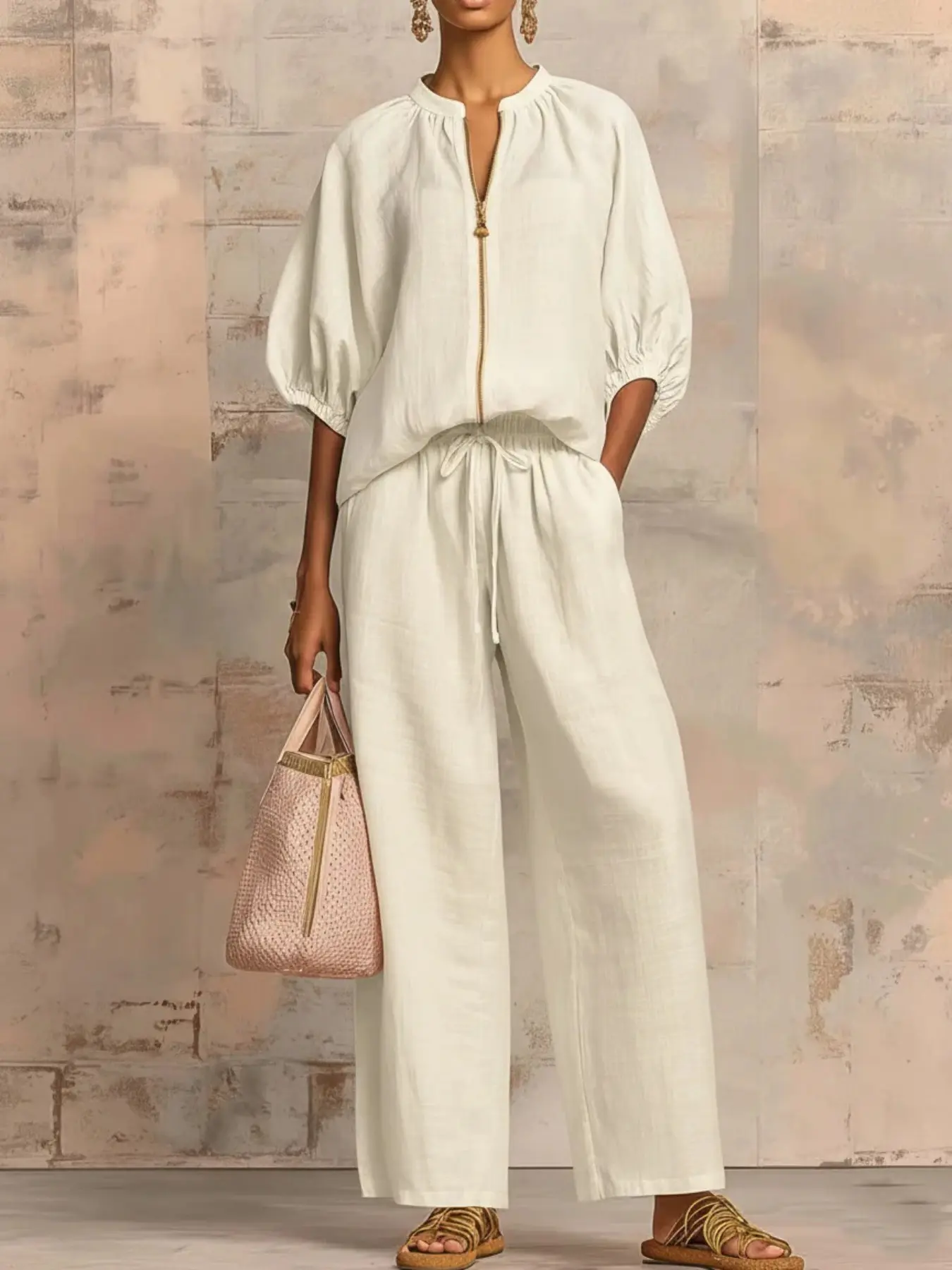 Cream white