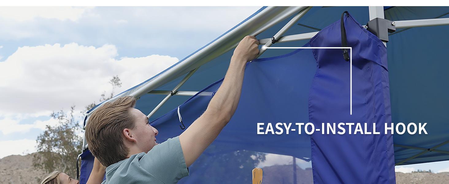 CROWN SHADES Toss Game Netting with 2 Balls - Outdoor Games for Kids, Adults and Family - Easy Setup for Tailgating, Patio, Lawn, Porch, Beach, Backyard (White) CROWN SHADES Toss Game Netting with 2 Balls - Outdoor Games for Kids, Adults and Family - Easy Setup for Tailgating, Patio, Lawn, Porch, Beach, Backyard (White)