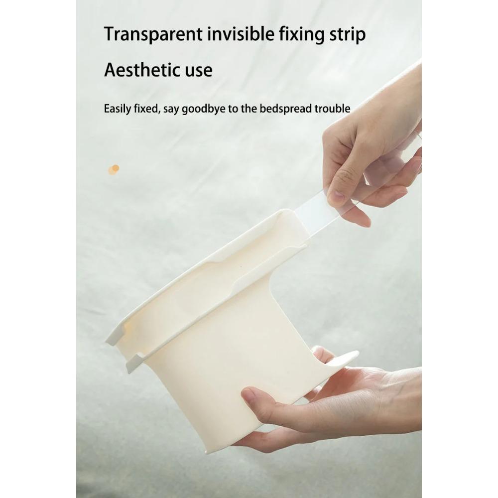 4-piece thickened bed sheet clips - multi-functional bed sheet fasteners, Bed Sheet Straps suitable for beds, bed sheets and pet protection (compatible with single/double beds) Bed Sheet Grippers