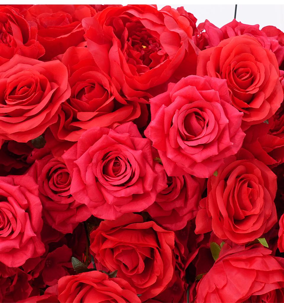 A8869 Luxury Red Rose Floral Arrangement Cloth Base Heart-Shaped Arch Props A8869 Luxury Red Rose Floral Arrangement Cloth Base Heart-Shaped Arch Props