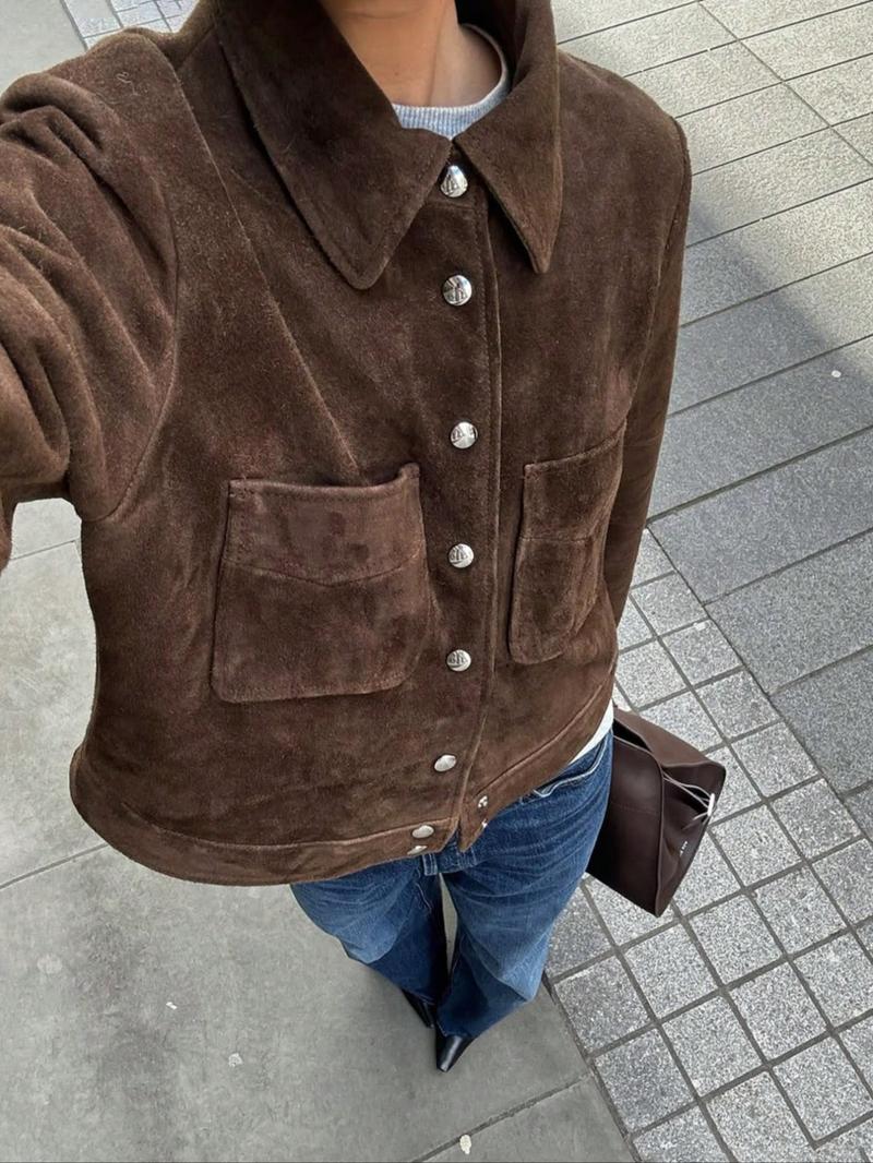 New Fall Winter Fashion Jacket Coat, Loose Fit, Street Style Women's Outerwear, Trendy Casual Wear, Comfortable and Stylish