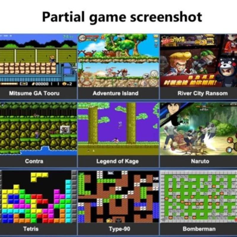 Retro Portable Handheld Game Console, Support TV‑Output Rechargeable Video Game Player, Portable Gaming Device, Gift for Game Hobby Enthusiasts
