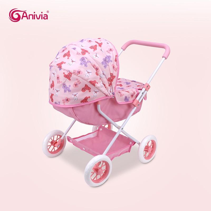 Anivia Brand Doll Stroller, Fits 11-18 Inch Dolls, Suitable for Kids over 3 Years, Perfect Holiday Gift, Christmas Present, Birthday Gift