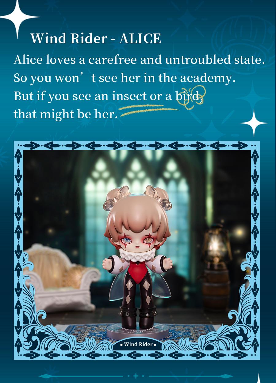 Misya Magic Academy Series Blind Box Figure, Girls' Birthday Gift, Surprise Element, Cute Collectible Figurines, Perfect for Celebrations