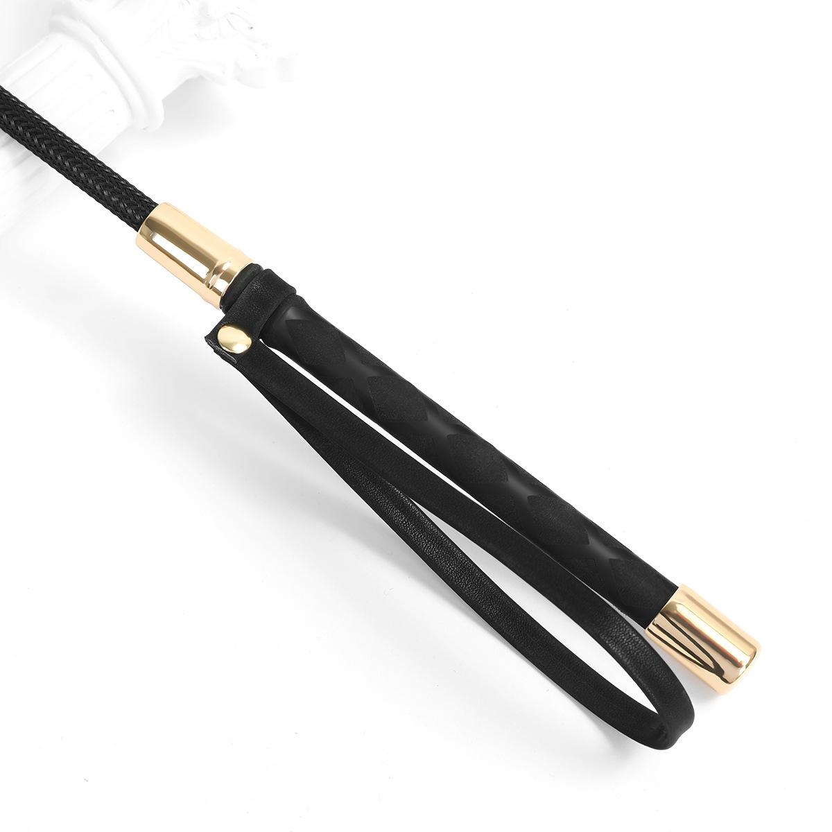 PU Leather Horse Riding Whip Professional Equestrian Training Crop Durable Lightweight Riding Dressage Trainer Tool for Horseback Use