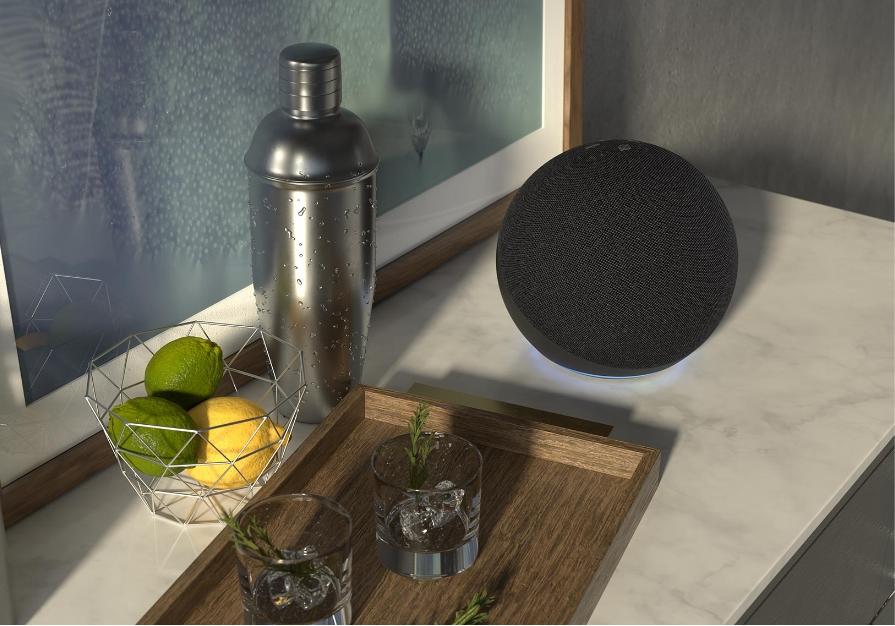 echo dot,newest model,  speaker with premium sound, Ideal for large bedrooms,living room , Black Portable Audio