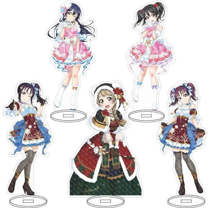 16CM Anime Acrylic Figure VTuber HOLOLIVE Minato Aqua Akai Haato Ookami Mio Tokino Sora Usada Pekora Cos Gifts Stand Ornaments