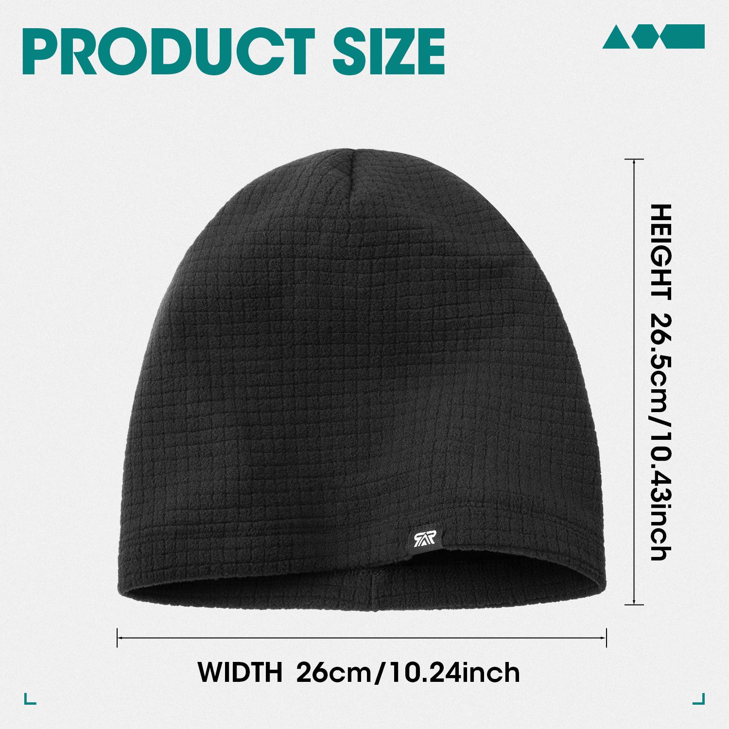 Unisex Winter Warm & Breathable Skull Cap Sports Hat Perfect for Skiing  Running Sports for Men Women