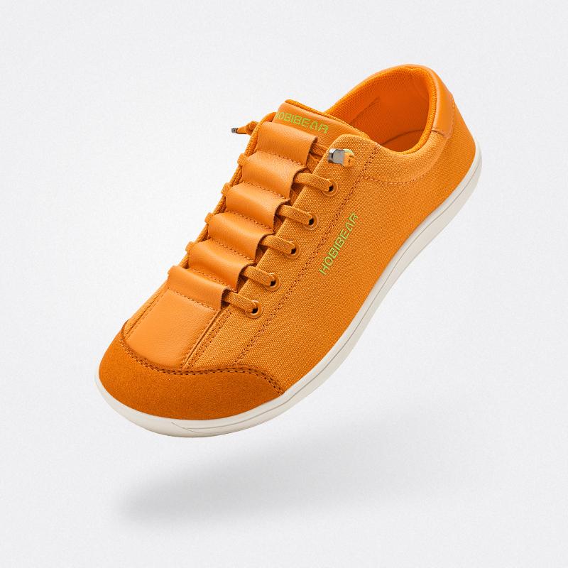 HOBIBEAR Barefoot Minimalist Shoes Womens Mens | Zero Drop | Wide Width Canvas Slip-on Shoes  Fashion Sneaker