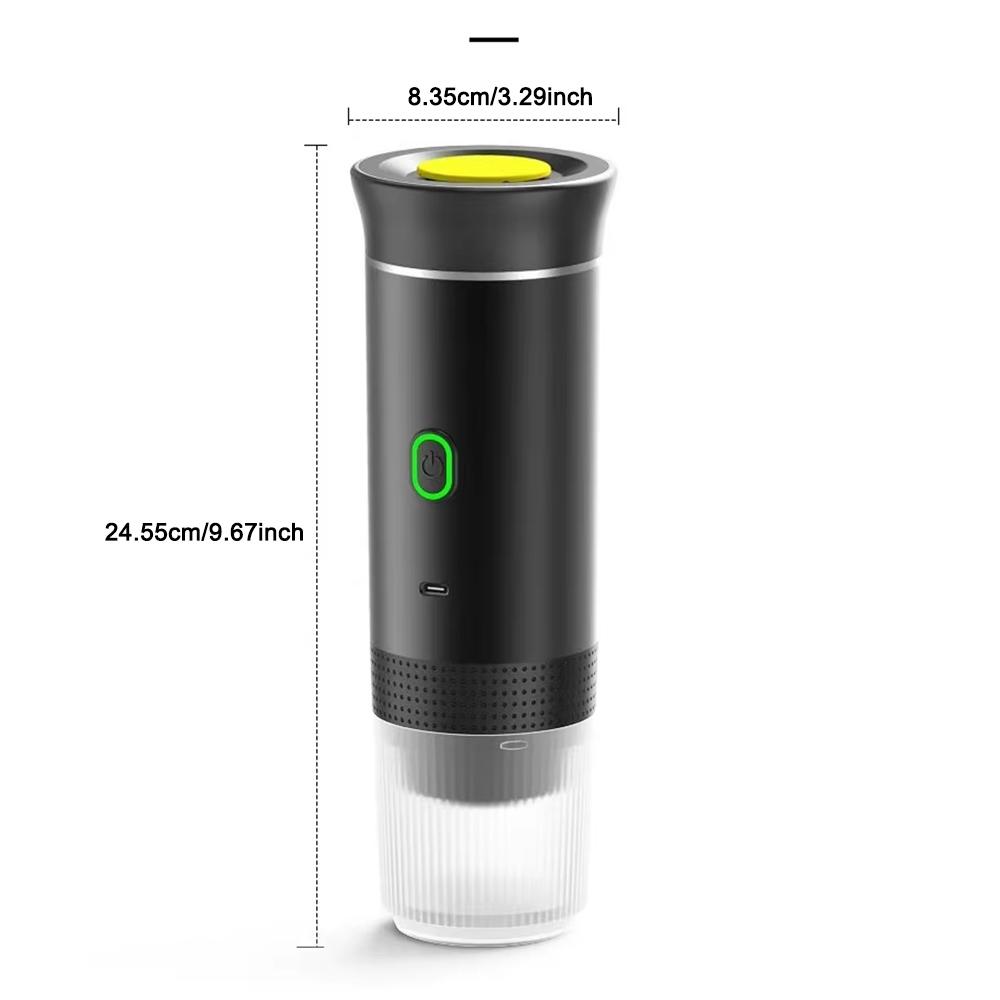 Portable Coffee Machine, Travel Coffee Machine, Espresso Maker, Rechargeable Coffee Maker with Instruction Manual, Coffee Making Tool for Home Office Use, Household Kitchen Appliances