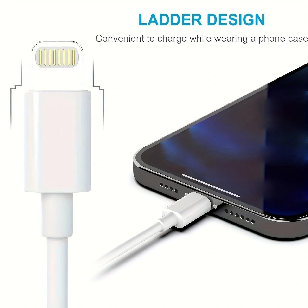 iPhone Charging Cable, Long Lightning to USB Cable, Compatible with iPhone 14 Pro Max/14/13 Pro/12 Mini/11/XS/XR/8/7/6s/5/se