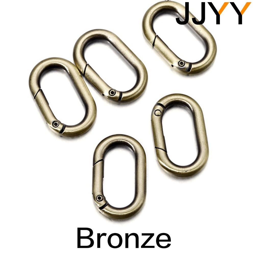 Quick-Release Oval Spring Clips, Electroplated Rustproof Keychains, Backpack Expansion Connectors, Dorm Room Key Management
