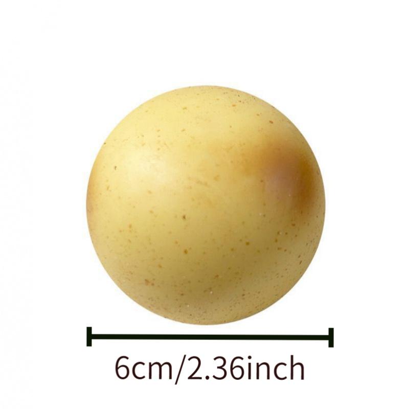 Fluid Potato Squishy, Slow Rebound, Simulation Food Toy, Potato Squeeze Ball, Stress Relief, Decompression Toy, Fidget Toy, Anxiety Relief, Portable Relax Toy
