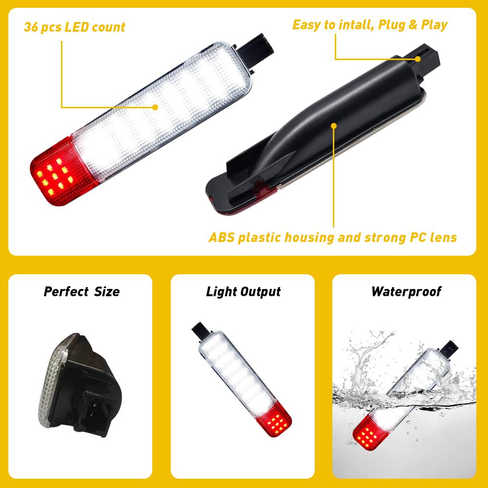 LED Door Courtesy Light For Chevy Silverado Suburban Tahoe GMC Sierra Yukon LED Door Courtesy Light For Chevy Silverado Suburban Tahoe GMC Sierra Yukon