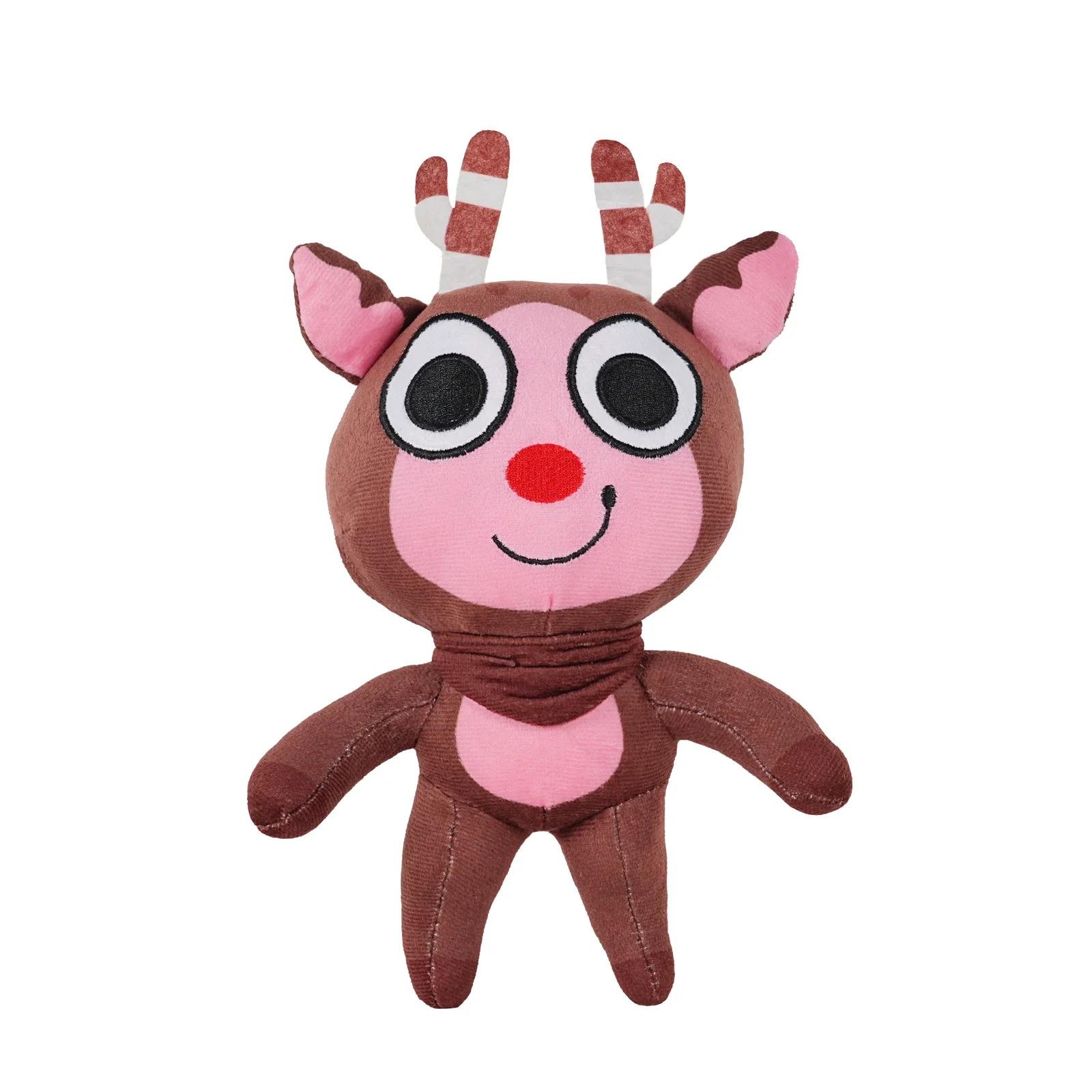 New Dandy's World 35cm Plush Cute Dandy World Scrap Stuffed Horror Game Goob Pebble Plushie Soft Pillow Doll Children Gifts Doll