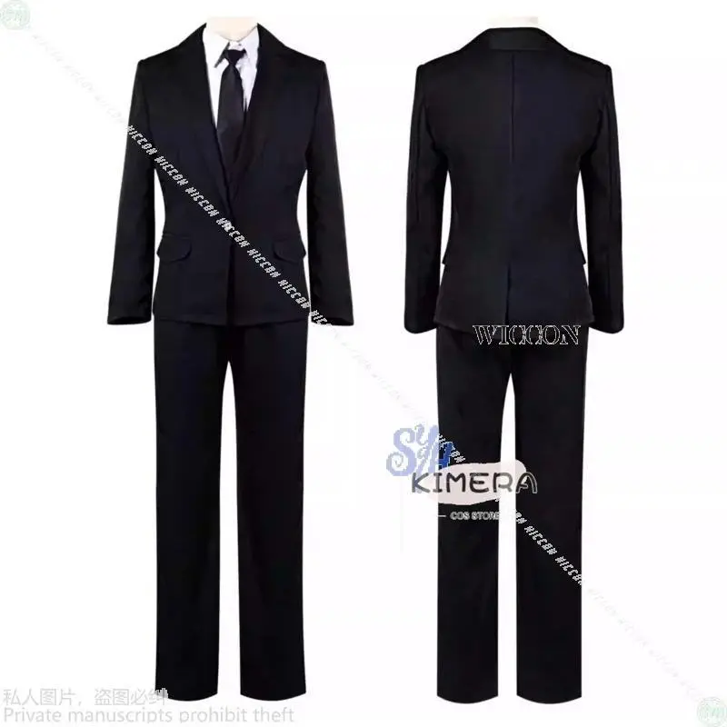 Halloween Costume Woman Anime Game Library Of Ruina Cosplay Roland Black Coat Pants Tie disfraz adulto Anime Clothing