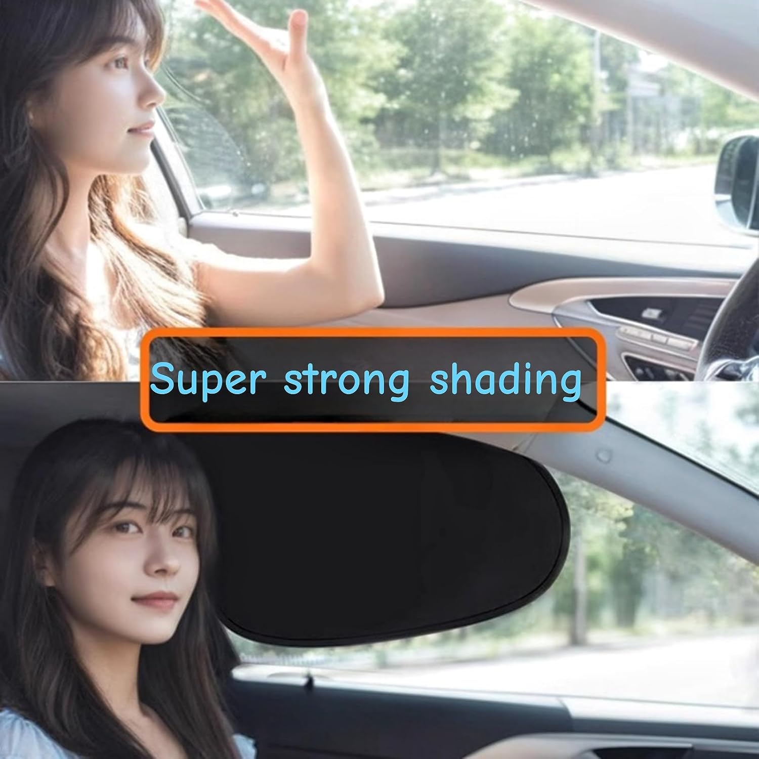 Magnetic Side Window Sun Shade Keeps Cooler Sun Shade UV Rays Privacy Protector, Reuseable Washable Sun Shade for Most Cars, Vhicles, SUV Vehicle Sunshade Cover Fathersdaygift