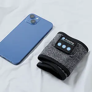 Upgrade Wireless Sleep Headphone Headband - Unisex Rechargeable Cord-Free Durable Headset with HD Stereo Speakers, Eye Mask for Side Sleepers, Sports & Travel Compatible with Bluetooth Devices