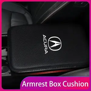 Car Armrest Box Cushion Mats Center Console Covers Interior Accessories For Acura RDX Integra TLX CDX MDX RDX ZDX ILX