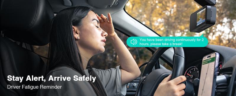 Botslab 4K Dash Cam Front and Rear 170° Ultra Wide Dashcam with ADAS Night Vision 24/7 Parking Mode IMX415 Sensor WDR 5G/2.4G WiFi Built-in GPS Loop Recording Dashboard Camera Recorder Free 64GB SD Card