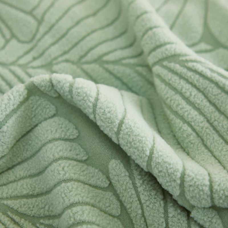 1pc Modern Minimalist Large Leaf Pattern Headboard Cover, All-Around Dustproof & Stain-Resistant, Soft Washable Universal Headboard Protector