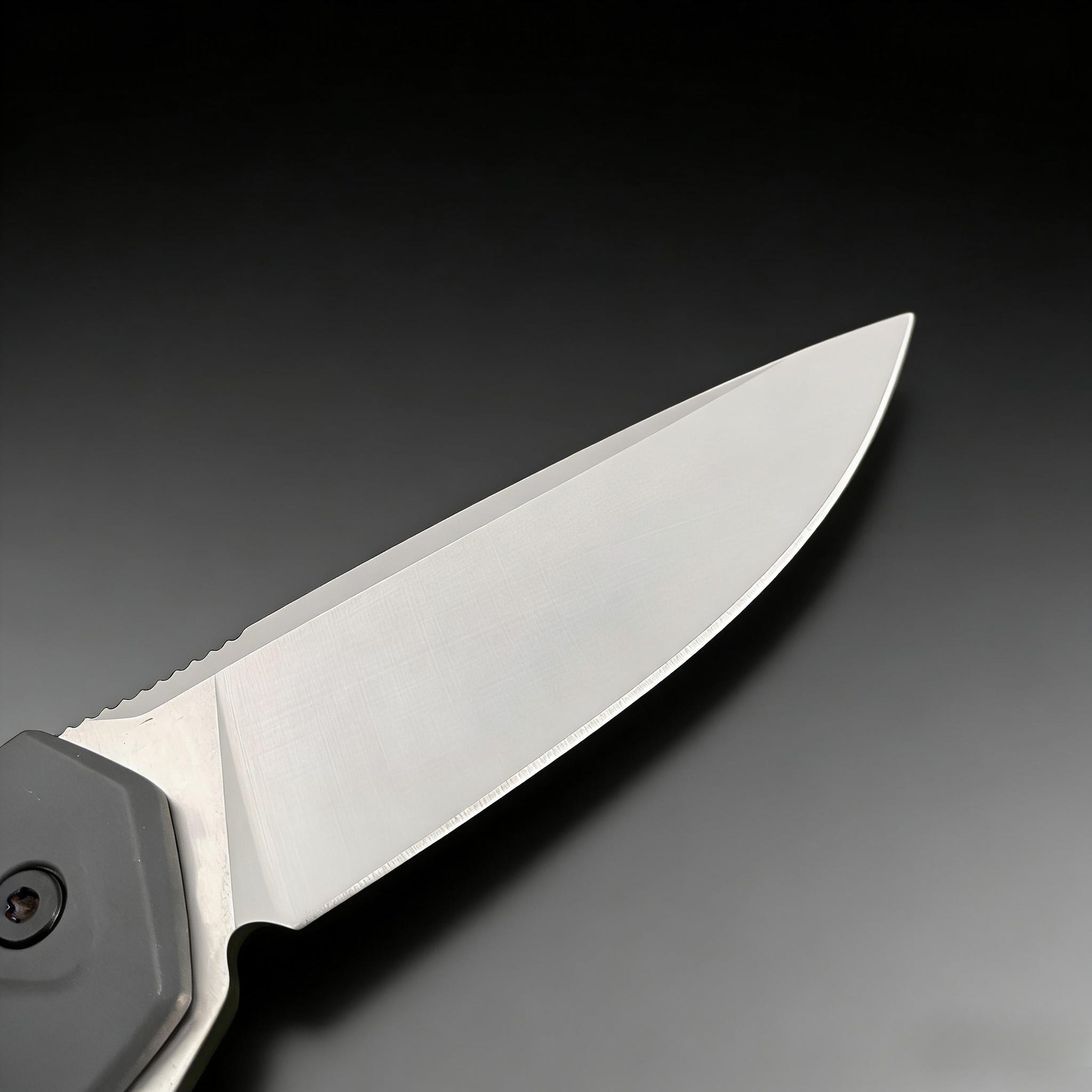 2042 Multi-Use Edc Folding Knife, Non-Slip Handle, High Hardness Blade, with Back Clip, Ideal for Daily/outdoor Use, Perfect Gift