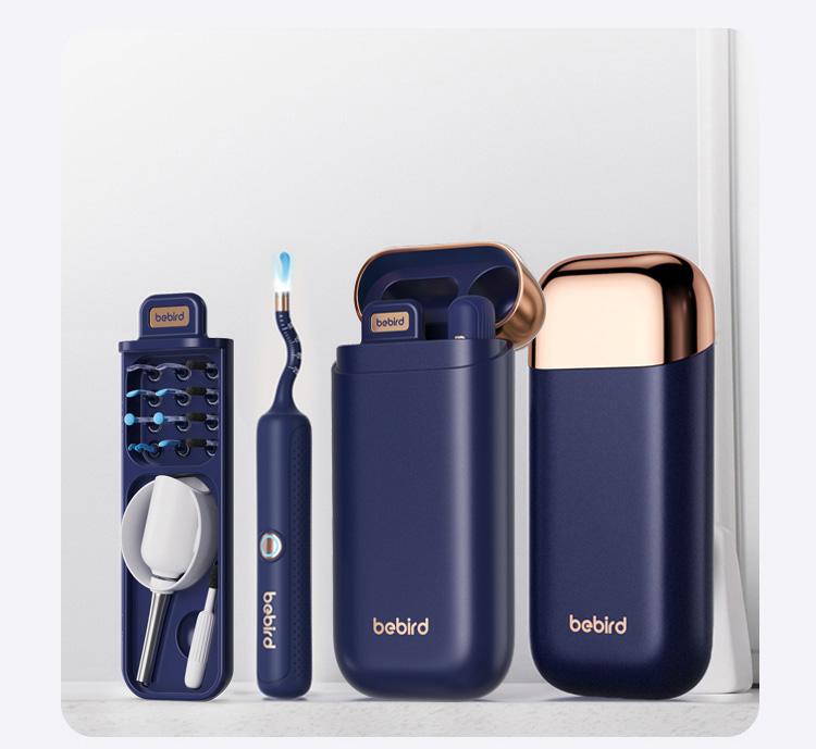 【For Pros】Smart Ear Cleaning Tool, 1 Box Ear Wax Removal Tool with 12pcs Tip, Portable Ear Wax Cleaner, Ear Wax Cleaning Kit, Ear Waxing Cleaning,  Ear Wax Removal Kit Earwax Remover ear wax removal tool
