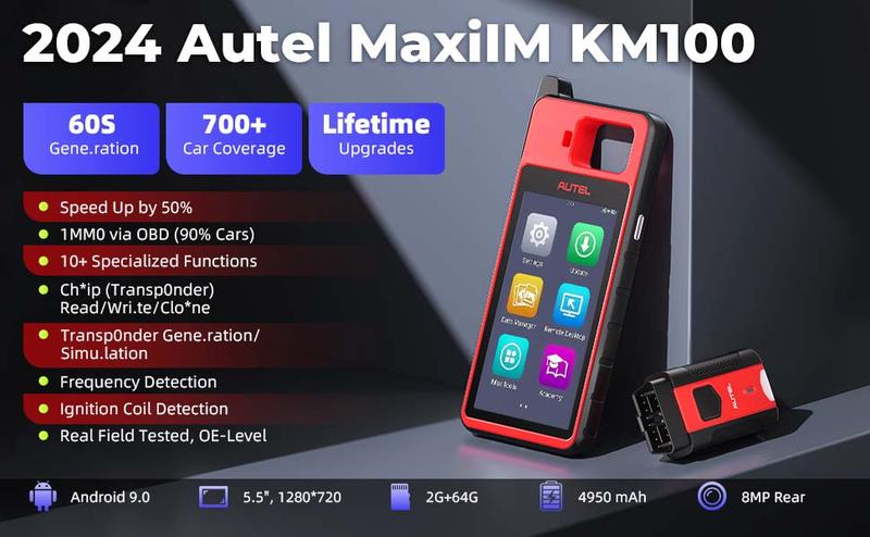 2026 Autel MaxiIM KM100 Key FOB PROGRAMMING Tool 60s Key Generation IMMObilizer 2026 Autel MaxiIM KM100 Key FOB PROGRAMMING Tool 60s Key Generation IMMObilizer