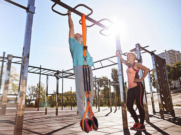 Pull Up Assistance Bands,Pull Up Resistance Band for Pull Up Bar,Adjustable Weight/Size Pull Up Assist Bands with Fabric Dual-feet/Knee Rest,Pull Up Bands Assist Set for Home Gym Fitness Training