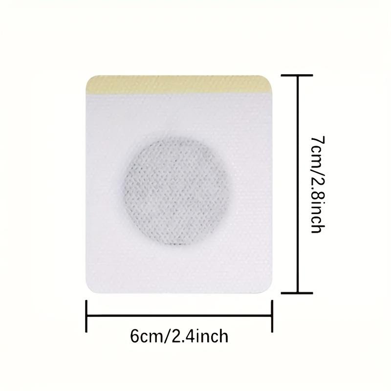 Abdominal Firming Patches, 50 Pack Navel Stickers, One-Use Breathable Non-Woven Fabric, Ideal for Enhancing Fitness and Ab Shaping, Body Care
