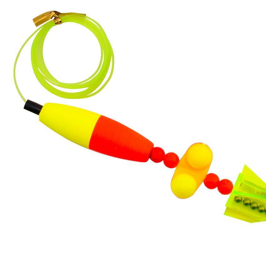 5PCS Santee Cooper Style Catfish Rig Fishing Equipment - Rattle Peg Floats, 6/0 8/0 10/0 Circle Hooks, Ideal for Lake & River Fishing Catfish-Specific Tackle