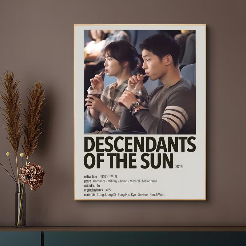 Fashion DDDescendants Of The Suning Poster HD Heavy-Duty Self-Stick Waterproof Wall Decor Tool-Free Install Durable & Reusable Conceals Wall Flaws Elevates Home Style Perfect for Living Room Bathroom & Kitchen Easy Apply & Remove