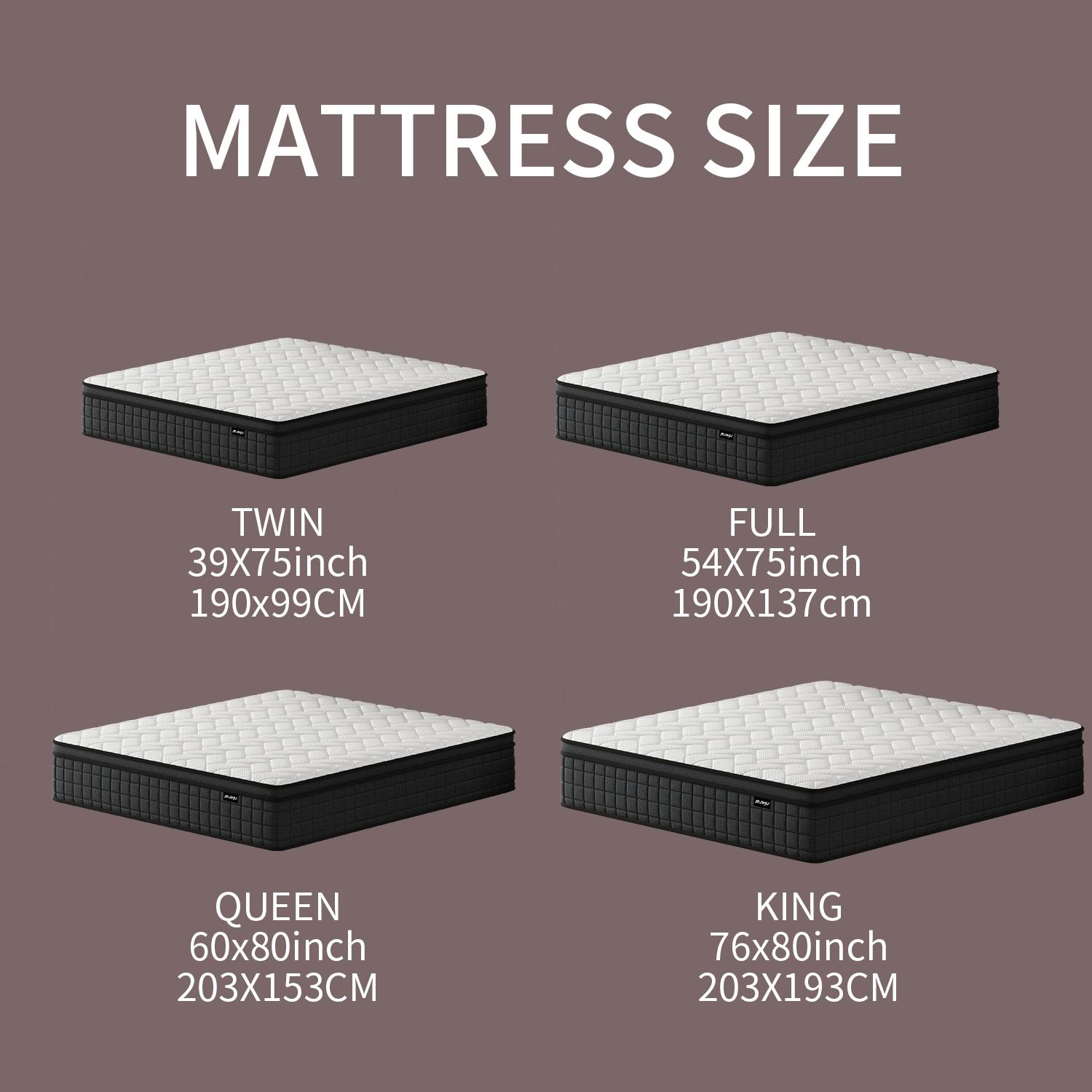 【EVLWZL】8/10/12/14 inch Twin, Full, Queen, King Boxed Memory Foam Mattress Medium Firm Soft & Comfortable sweet night hybrid bed modern Mattress Bedroom Comfy Aesthetic Design queen size mattress