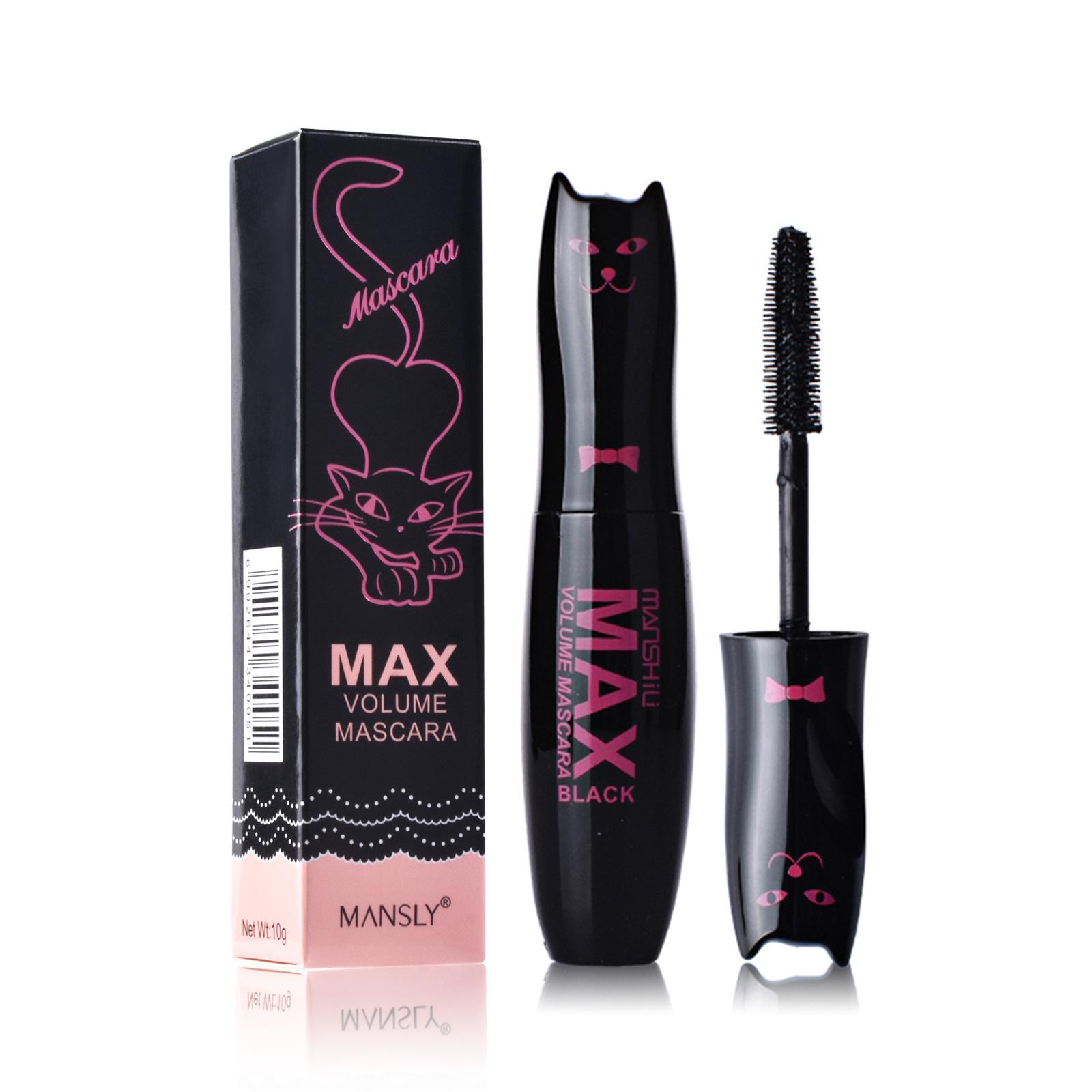 Manshili Cat Mascara Color Curled Mascara
