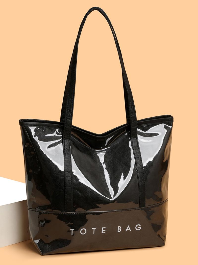 Women's Large Capacity Handbag, Casual Fashion Multifunctional High-Quality Daily Commuter Bag, Stylish Shopping Bag, Pu Tote Bag, Christmas Gift