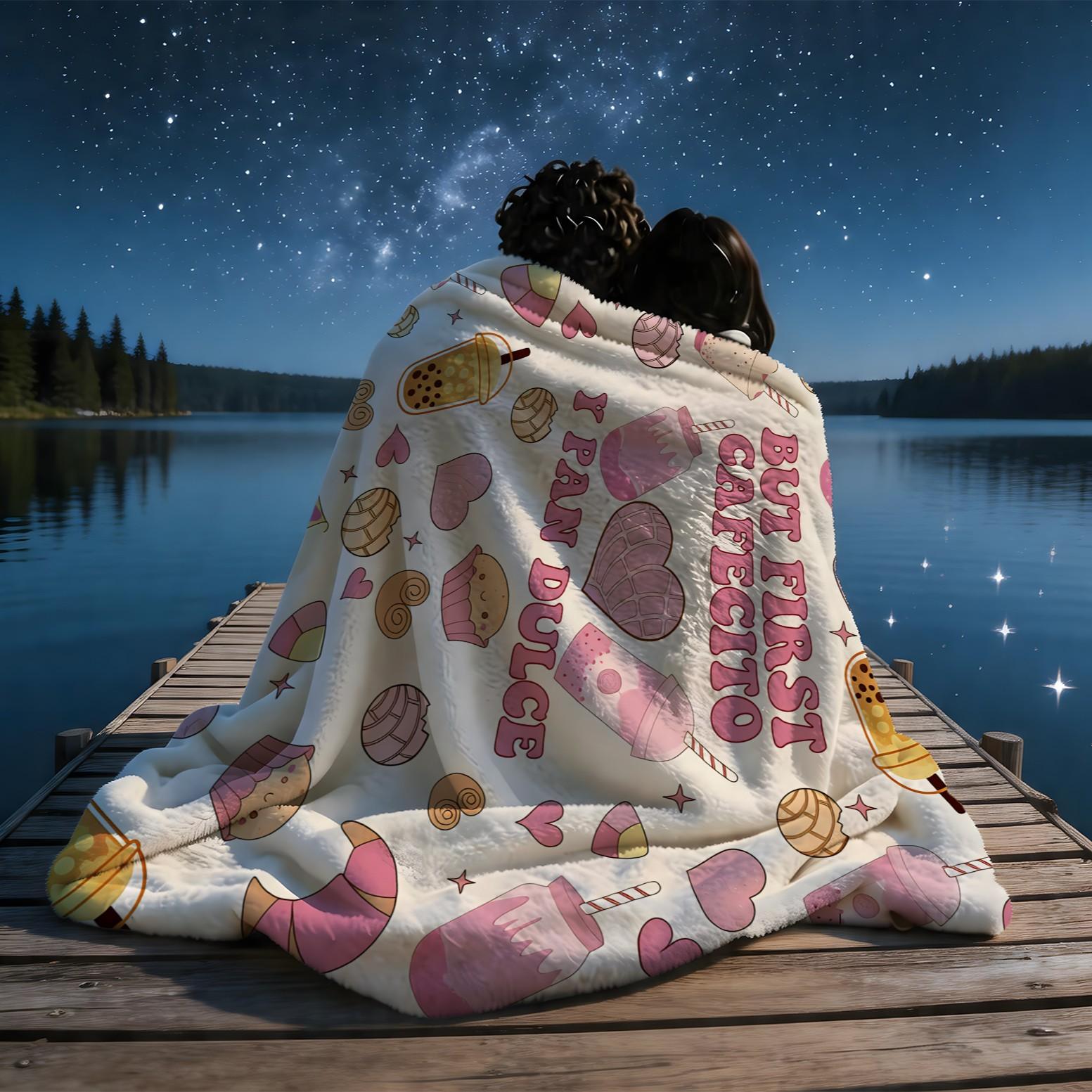 Soft Sweet Cozy Fleece Blanket, Ultra Fine Fiber Super Soft, Lightweight Portable Multi-Purpose, Machine Washable, Perfect for Car Office Nap Travel Home Decor, Ideal Gift