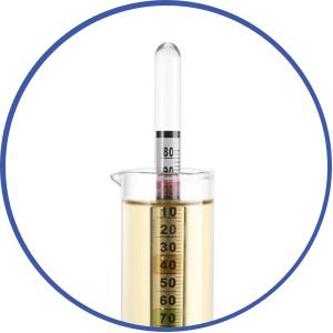SOLIGT Triple Scale Hydrometer and Glass Test Jar , Beer, Mead & Cider - ABV Measuring Alcohol FathersDayGift