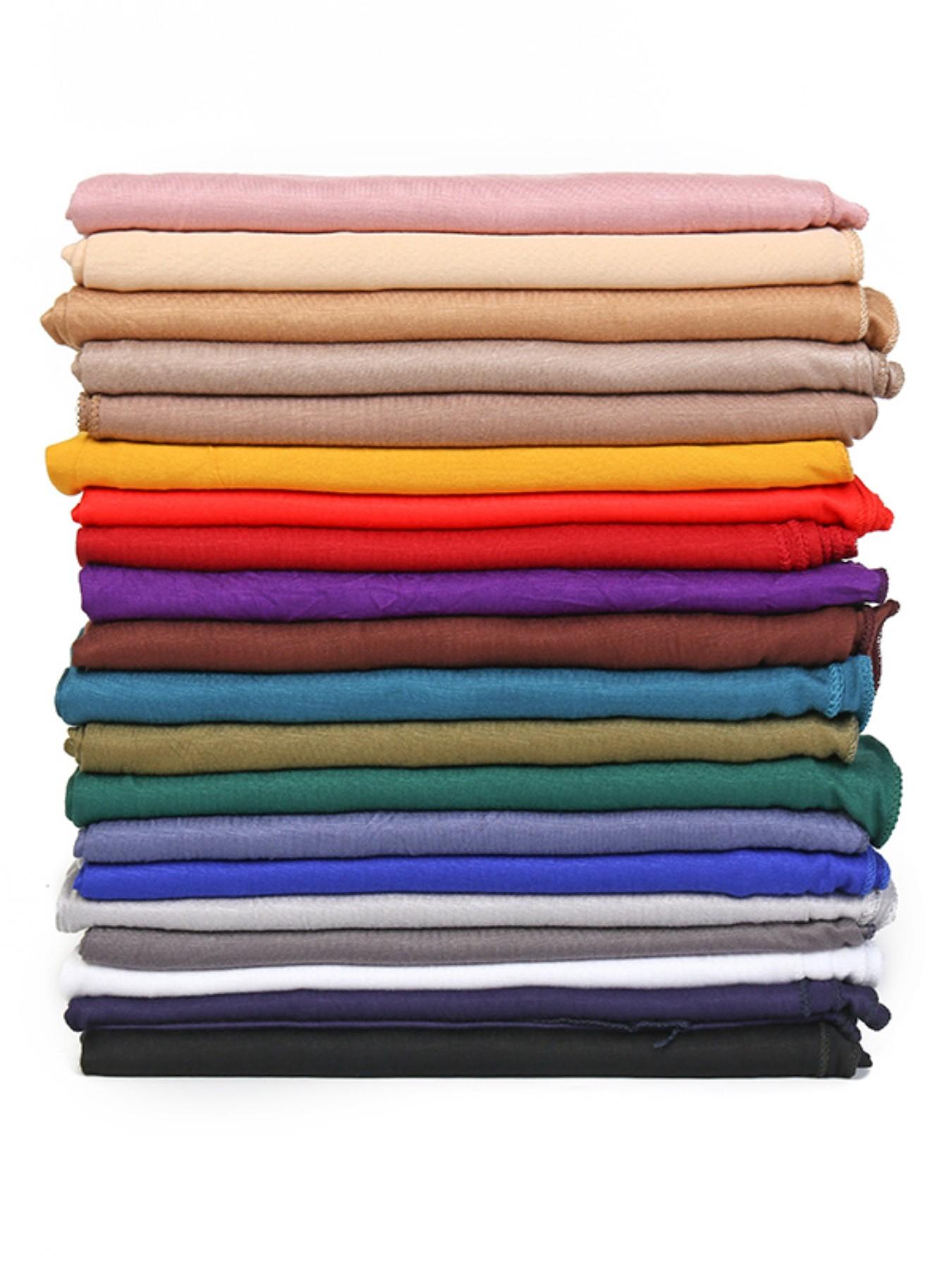 Women's Soft Jersey Hijab, Classic Long Shawl Wrap & Headscarf, Perfect for Any Occasion, Comfortable Muslim Hijab for Women