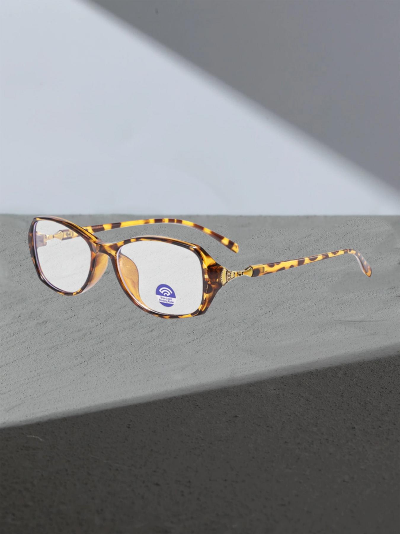 Women's Eyeglasses Frame for Near, Medium, Far Vision, Non-Prescription Fashion Glasses, Ideal Birthday Gift