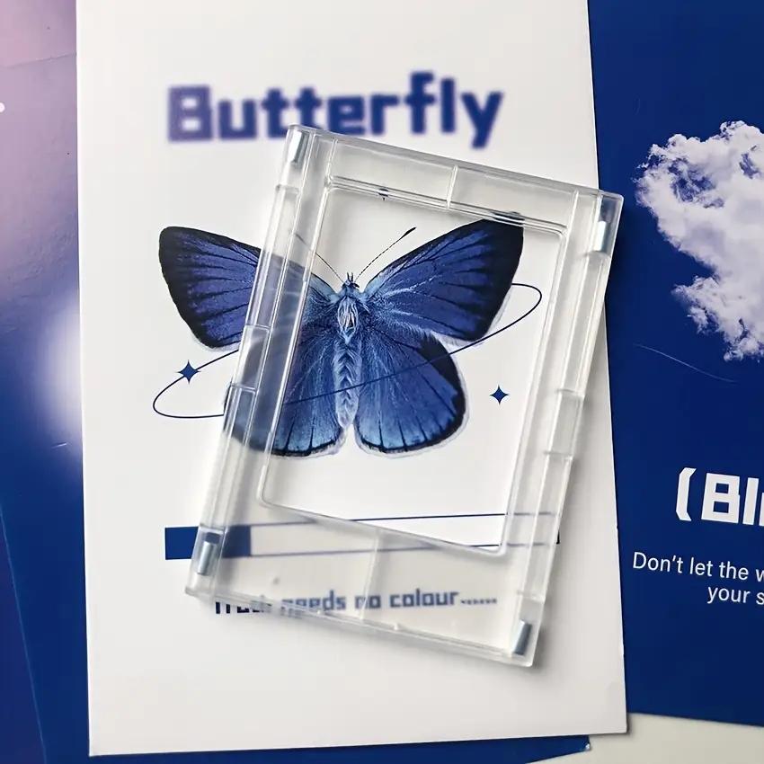 10PCS 3-Inch Magnetic Fridge Frames - Random Color Fujifilm Photo Holders, Retro Durable Frame with Smooth Edge, Home/Office Decor, Black Friday Deal: Fridge Magnet Photo Displays, Ideal Holiday/Birthday Gift for Photographers, Picture Frame Set