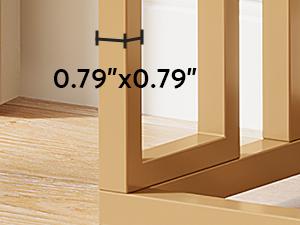 LITTLE TREE Gold Console Table, Modern 42.5" Sofa Tables Entryway Hallway Foyer Table, White Faux Marble Tabletop Sofa Table Behind Couch with Gold Metal Legs for Living Room, Easy Assembly