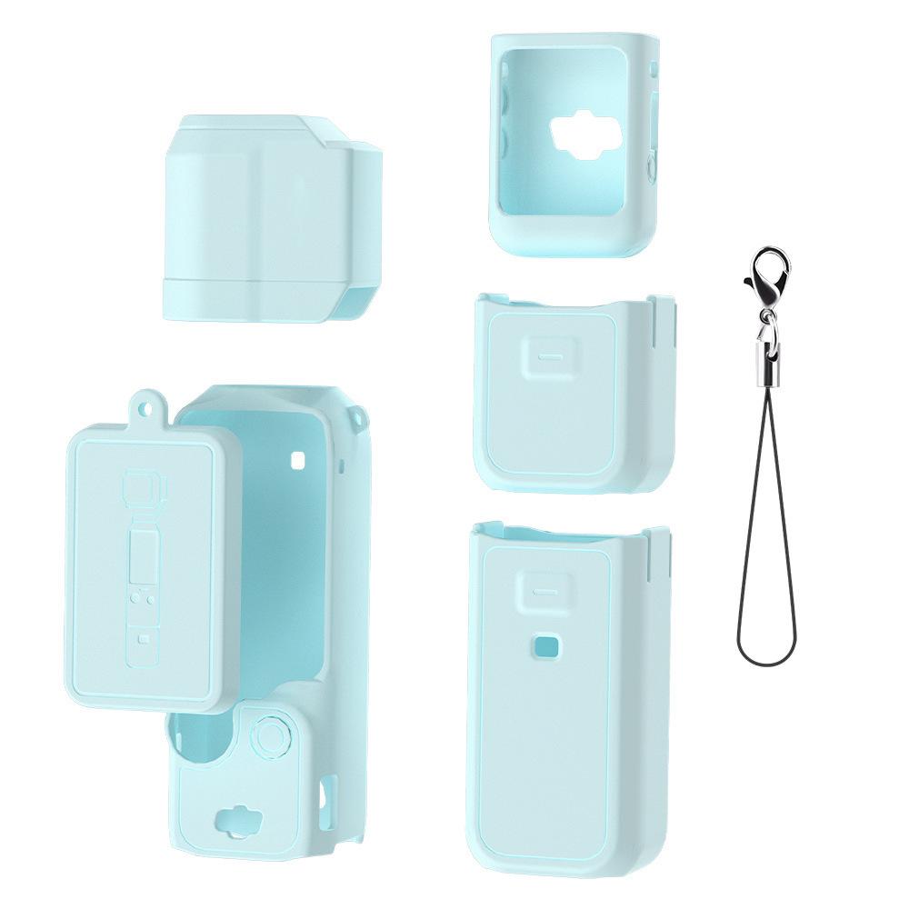 Case for Pocket 3/xtra Muse Camera, Soft Protective Case, Anti-Scratch, Slim Fit, Mic Cover, Screen Protector