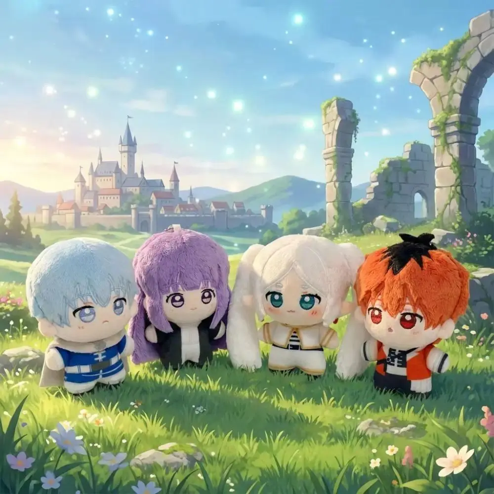 10cm Frieren Beyond Journey's End Plush Doll Anime Stuffed Cotton Doll Frieren Figure Cosplay Cute Frieren Doll Toy for Fan Gift