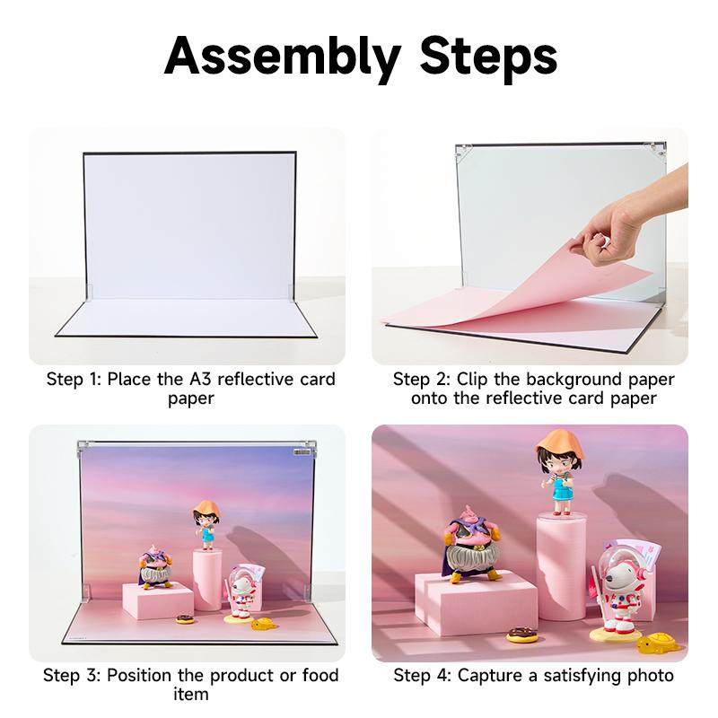 8pcs 16Patterns Small Product Photography Backdrop Kit Photo Backdrop Board for Food Photography - Double-Sided Tabletop Photography Backdrop, 16.54x11.42inch with 2PCS window pane Photography Accessories