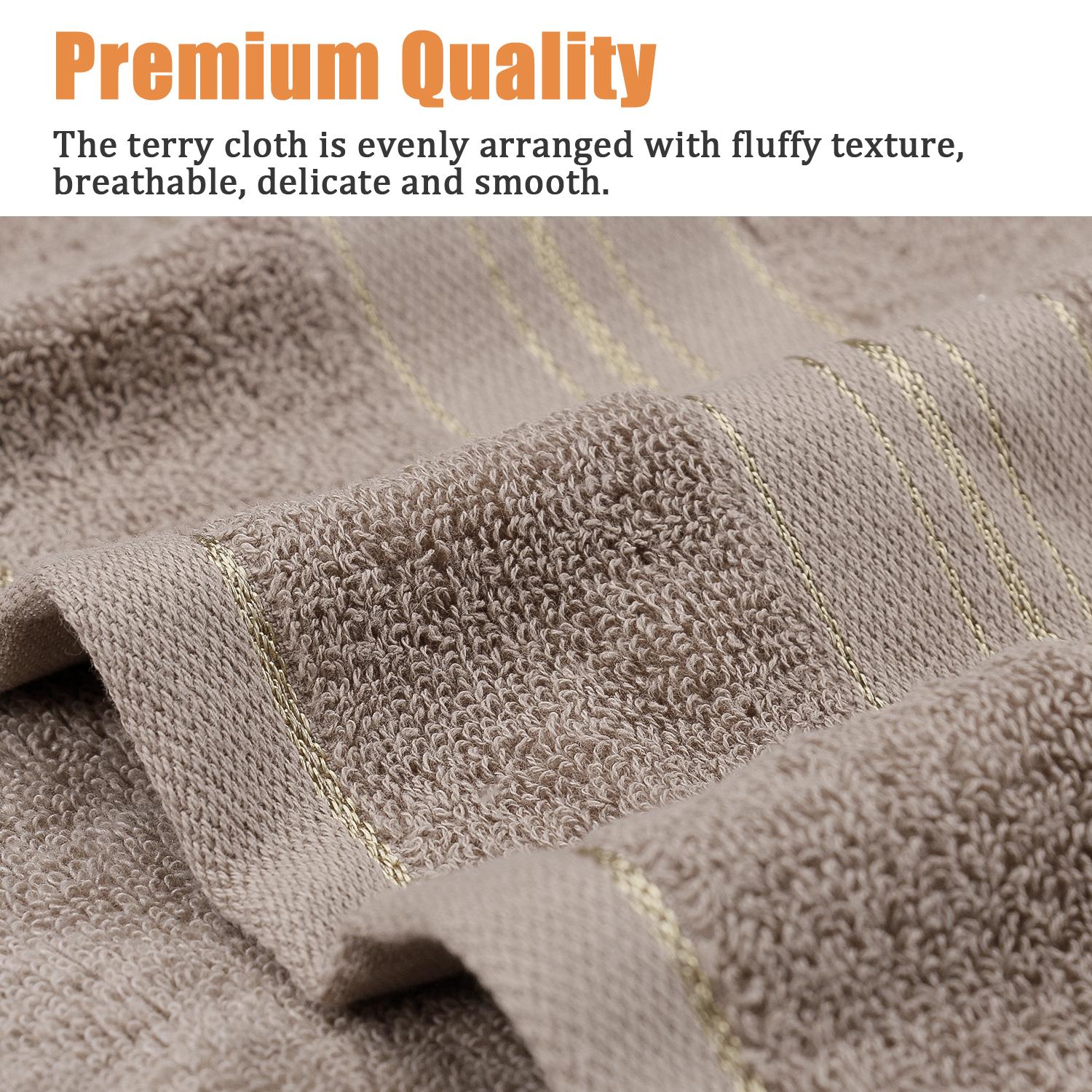 12.59×28.34 inch Pure Cotton Hand Towels, Soft Fluffy Highly Absorbent Skin-Friendly Quick Dry Towels, No Fading No Linting, Multi-use for Bathroom Gym Spa Camping Home Travel Ideal Gift 12.59×28.34 inch Pure Cotton Hand Towels, Soft Fluffy Highly Absorbent Skin-Friendly Quick Dry Towels, No Fading No Linting, Multi-use for Bathroom Gym Spa Camping Home Travel Ideal Gift