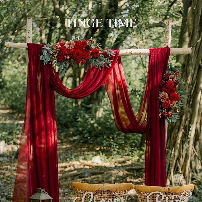 High-End New Door Three-Piece Set, Floral Archway Decor, Realistic Flower Wedding Decoration, Factory-Archived Marriage Gate